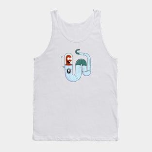 Space Worm! Tank Top